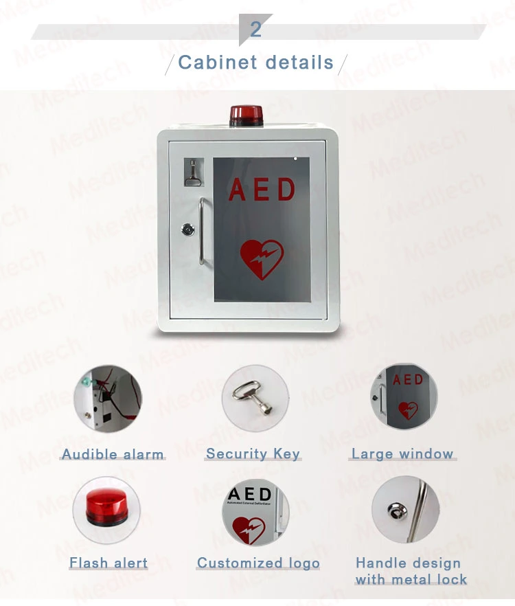 New Dae Cabinet with Lock and Alarm in Public/Outdoor Places