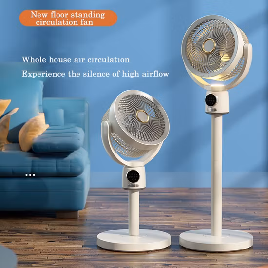 2023 New Hot Selling High Wind Power Rechargeable Air Circulation Fan