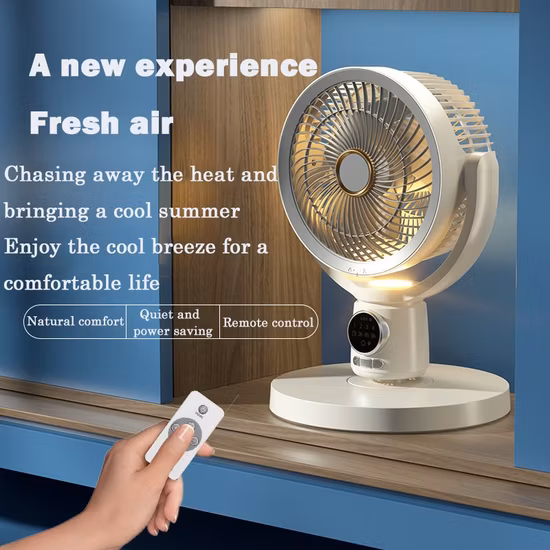 2023 New Hot Selling High Wind Power Rechargeable Air Circulation Fan
