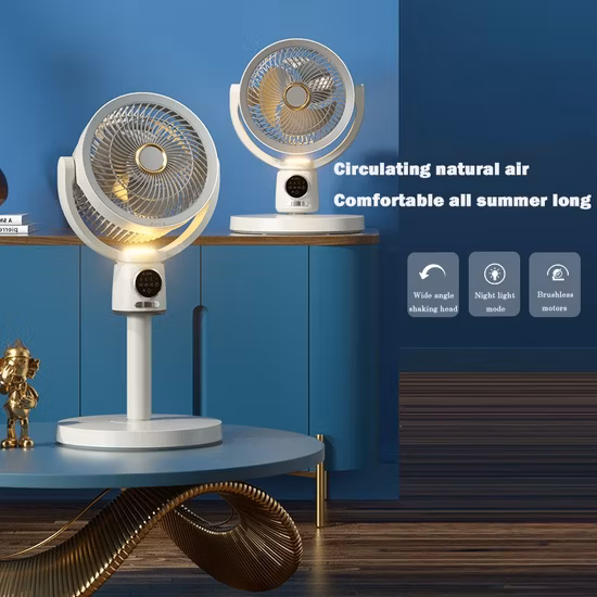 2023 New Hot Selling High Wind Power Rechargeable Air Circulation Fan